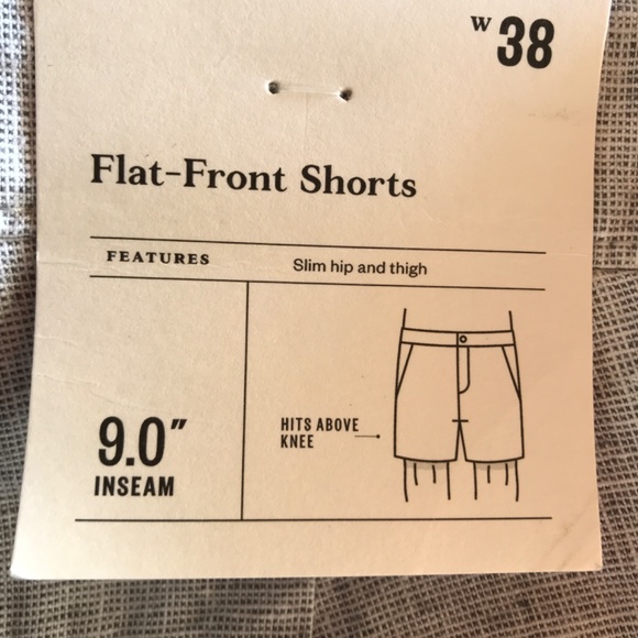 Goodfellow chino flat front chino gray sho… - Picture 3 of 3